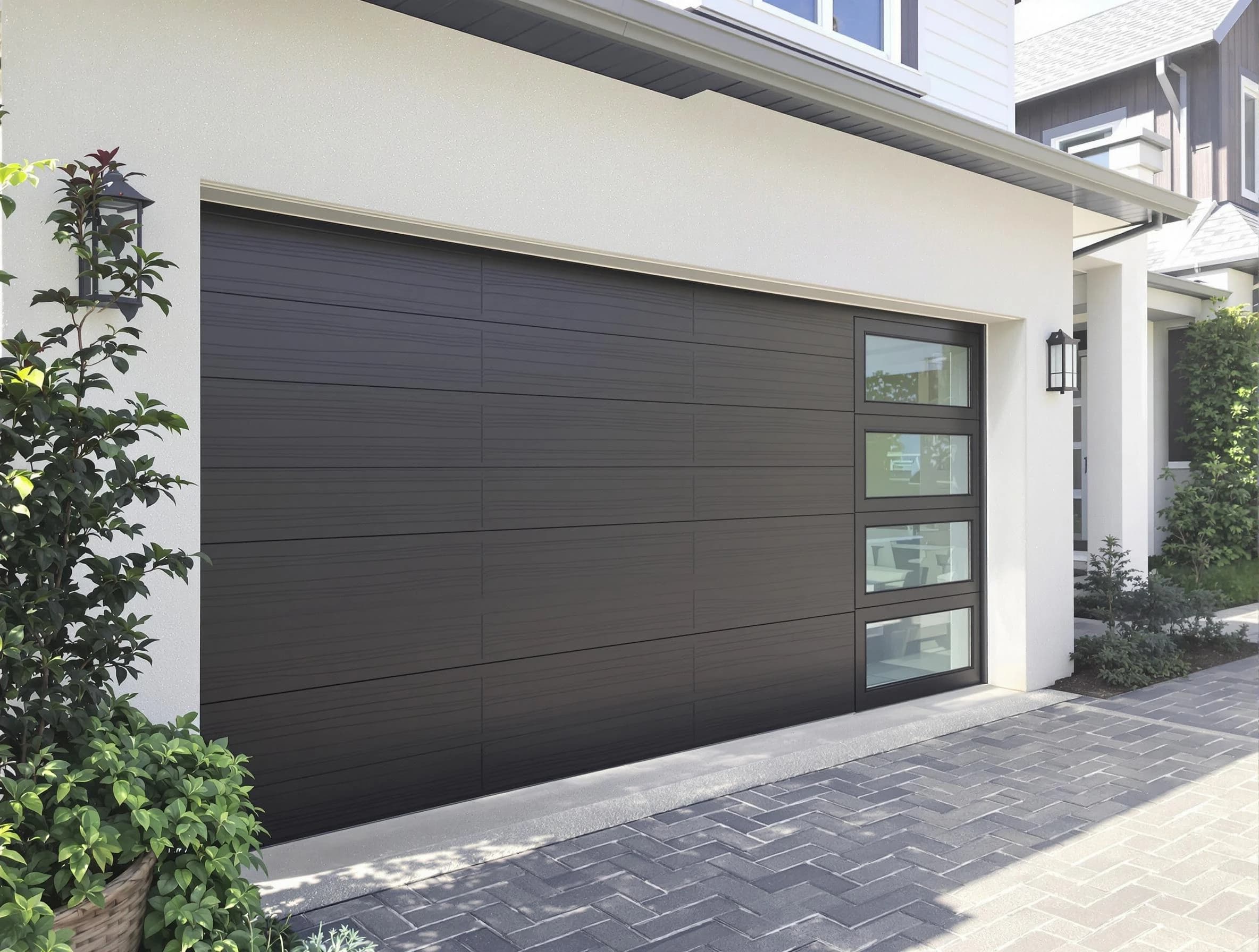 Custom garage door installation by Laurel Garage Door Repair in Laurel