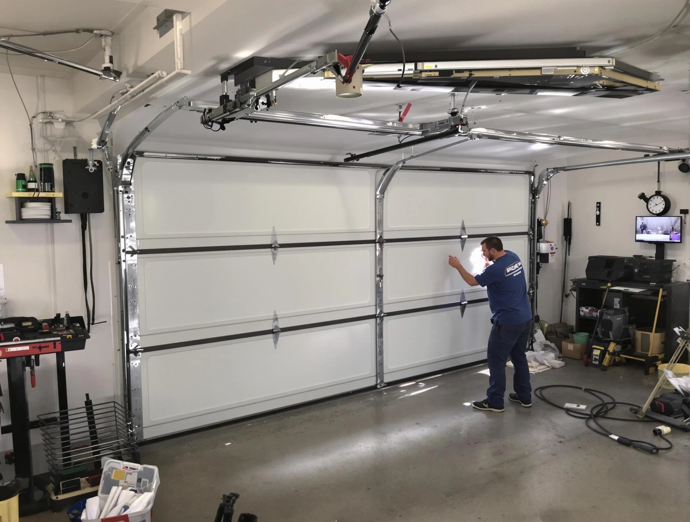 Professional garage door repair service by Laurel Garage Door Repair in Laurel