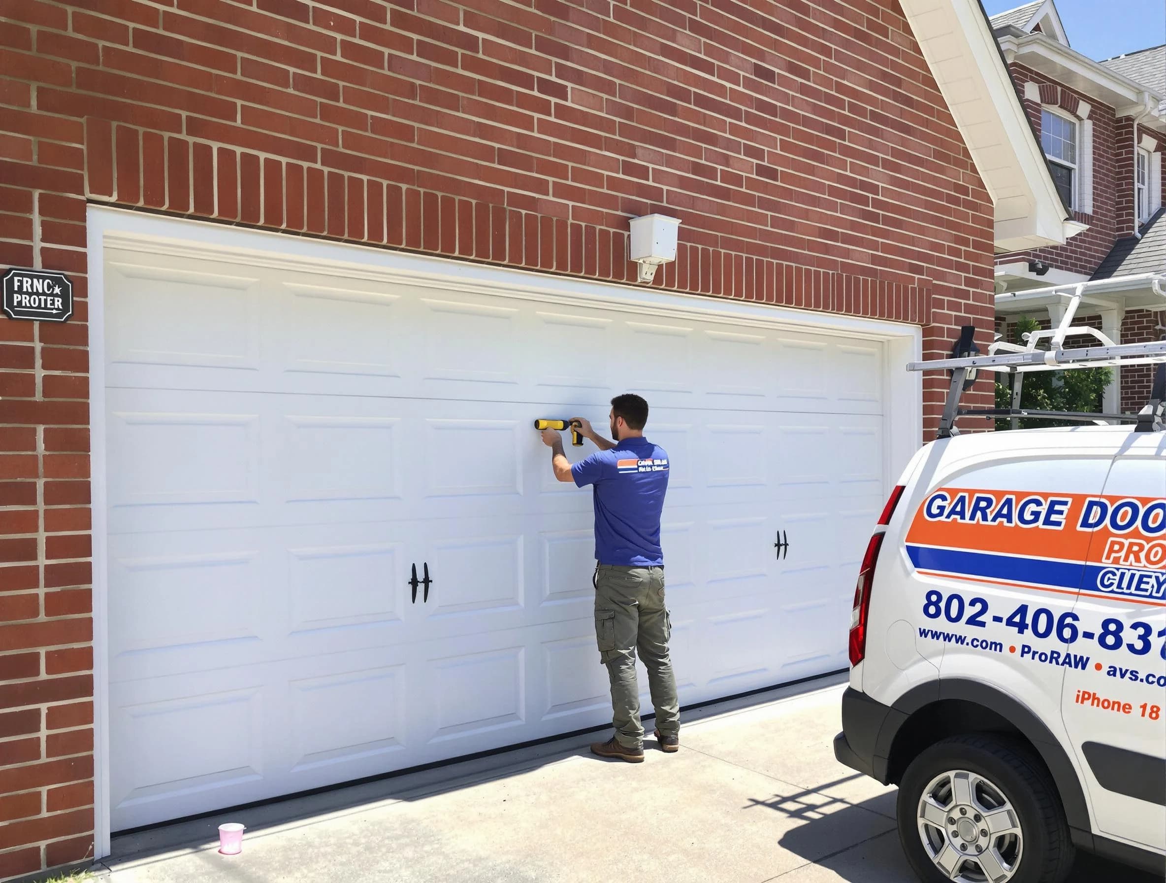 Local garage door repair service by Laurel Garage Door Repair in Laurel