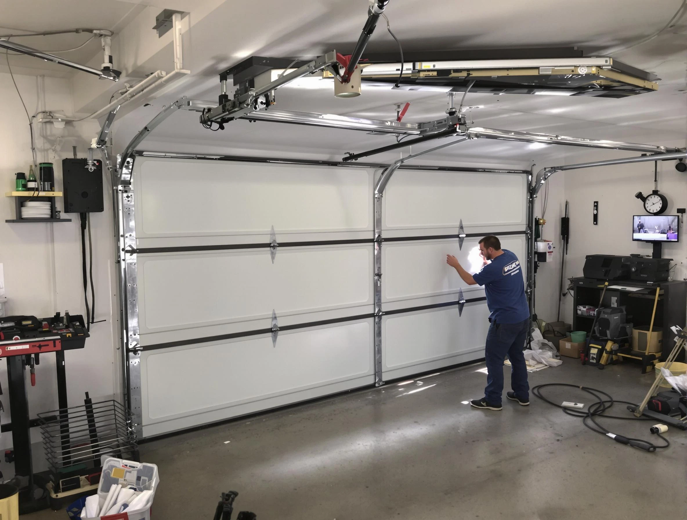 Professional garage door repair service by Laurel Garage Door Repair in Laurel