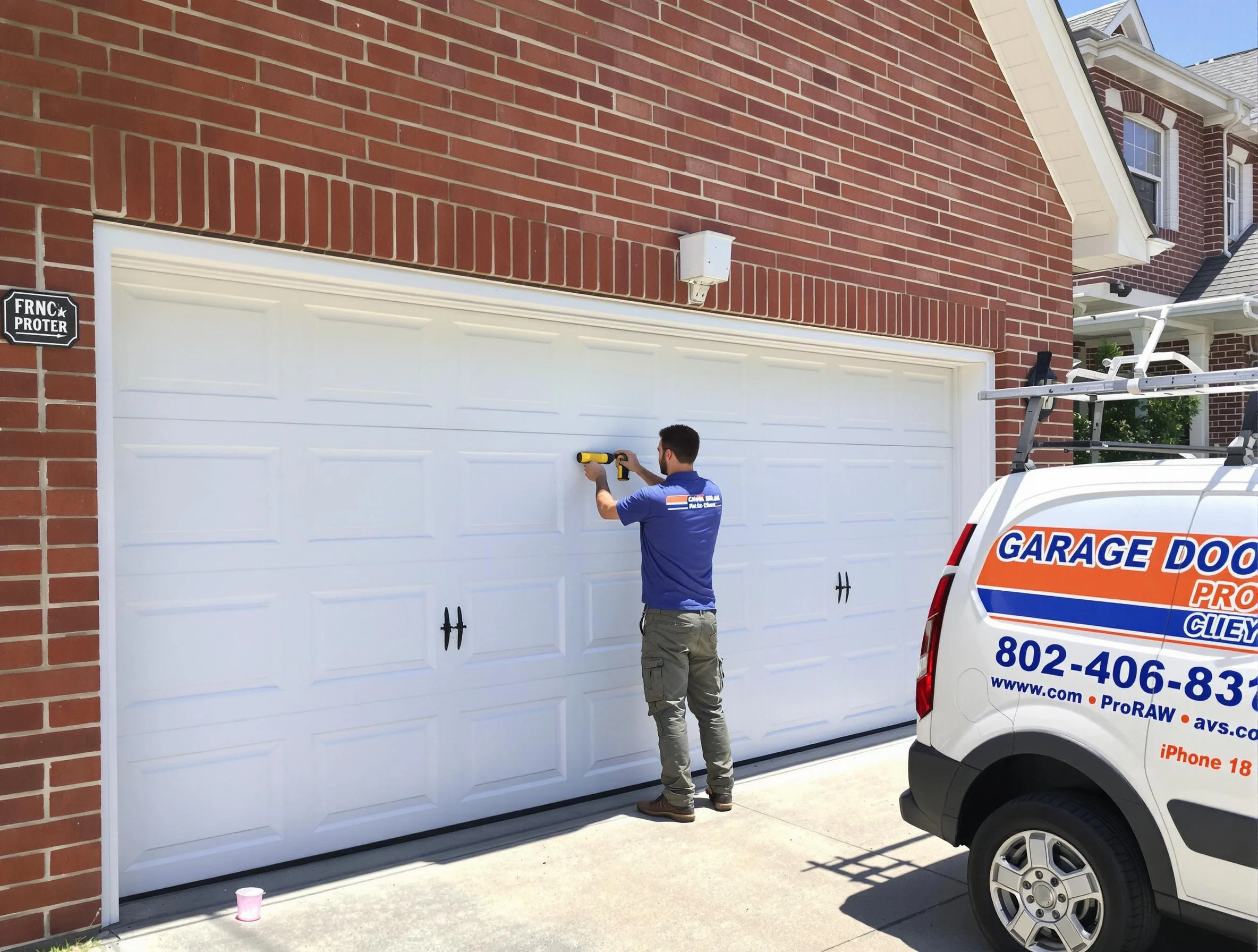 Local garage door repair service by Laurel Garage Door Repair in Laurel